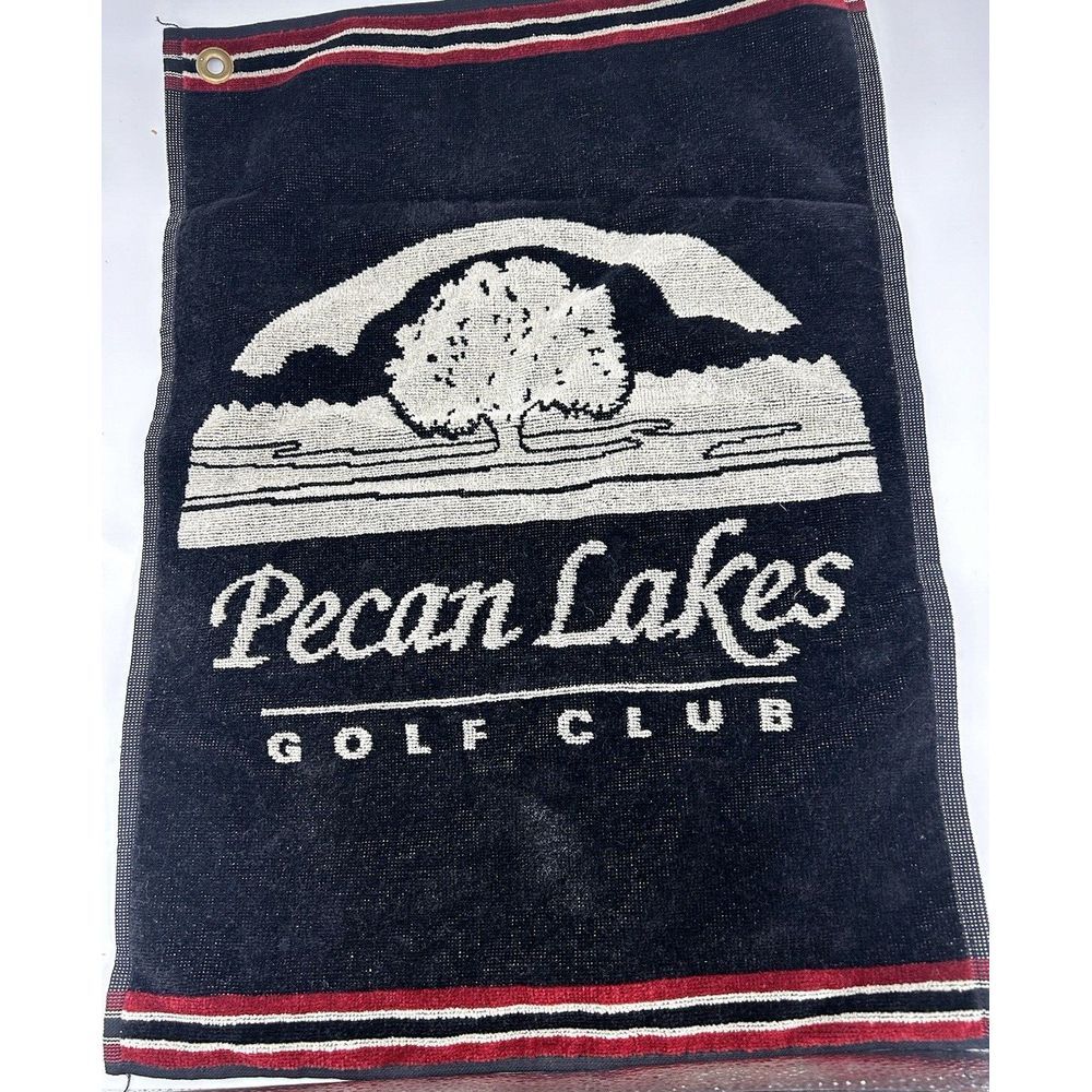 Pecan Lakes Golf Club Golf Towel Navasota Texas